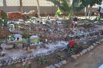 El belén del Patronato La Sal adentra a La Garita en la Navidad (Foto TA)